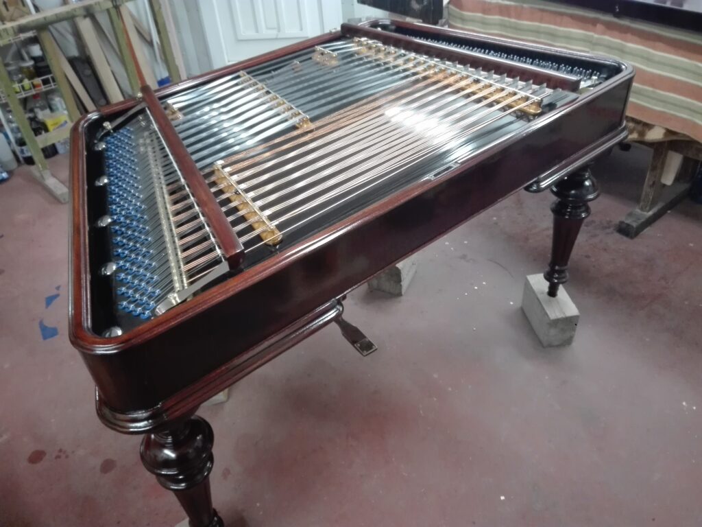 Renewed original Bohák cimbalom from 1936